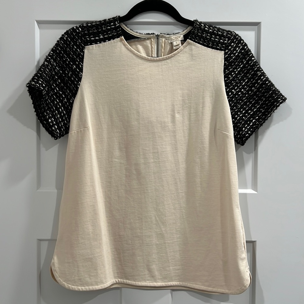 J Crew short sleeved top